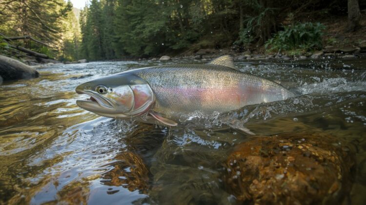 A First in 100 Years: A Chinook Salmon Returns to Its Native California River