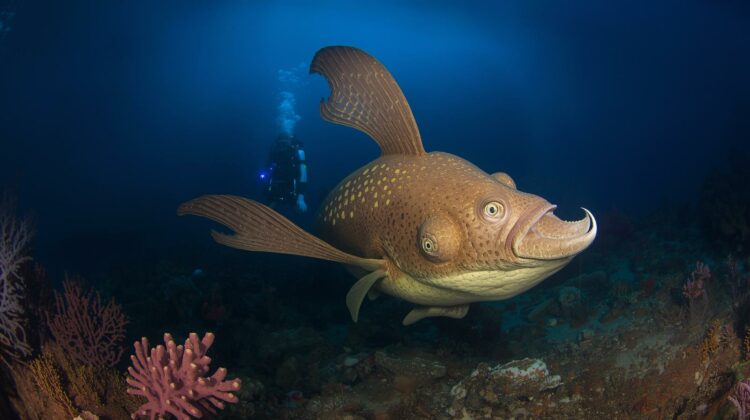 A True Living Fossil: How French Divers Captured the First-Ever Footage of an Iconic Species in Indonesia’s Deep Seas
